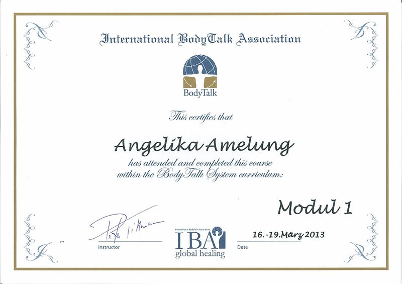 Body Talk 2013 Modul 1