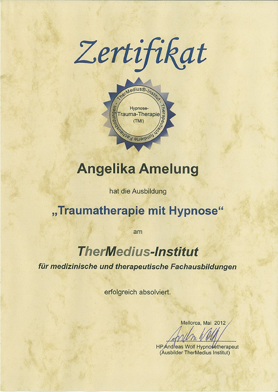 Traumatherapie Hypnose